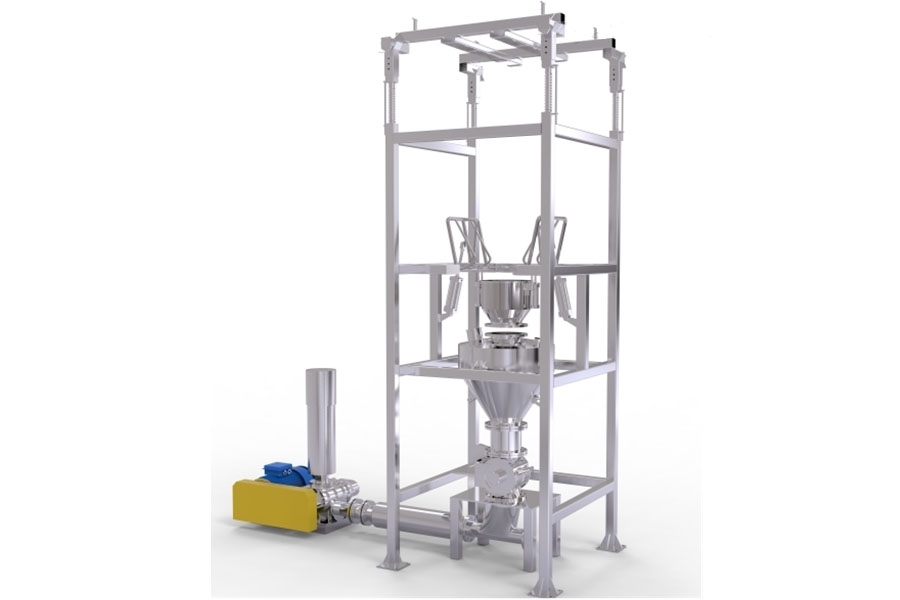 噸袋拆包機工作介紹 